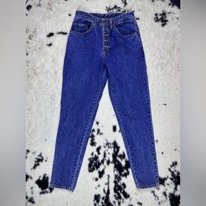 Pepe Jeans 80s Vintage Button Fly Acid Washed High Rise Denim Jeans Size 29